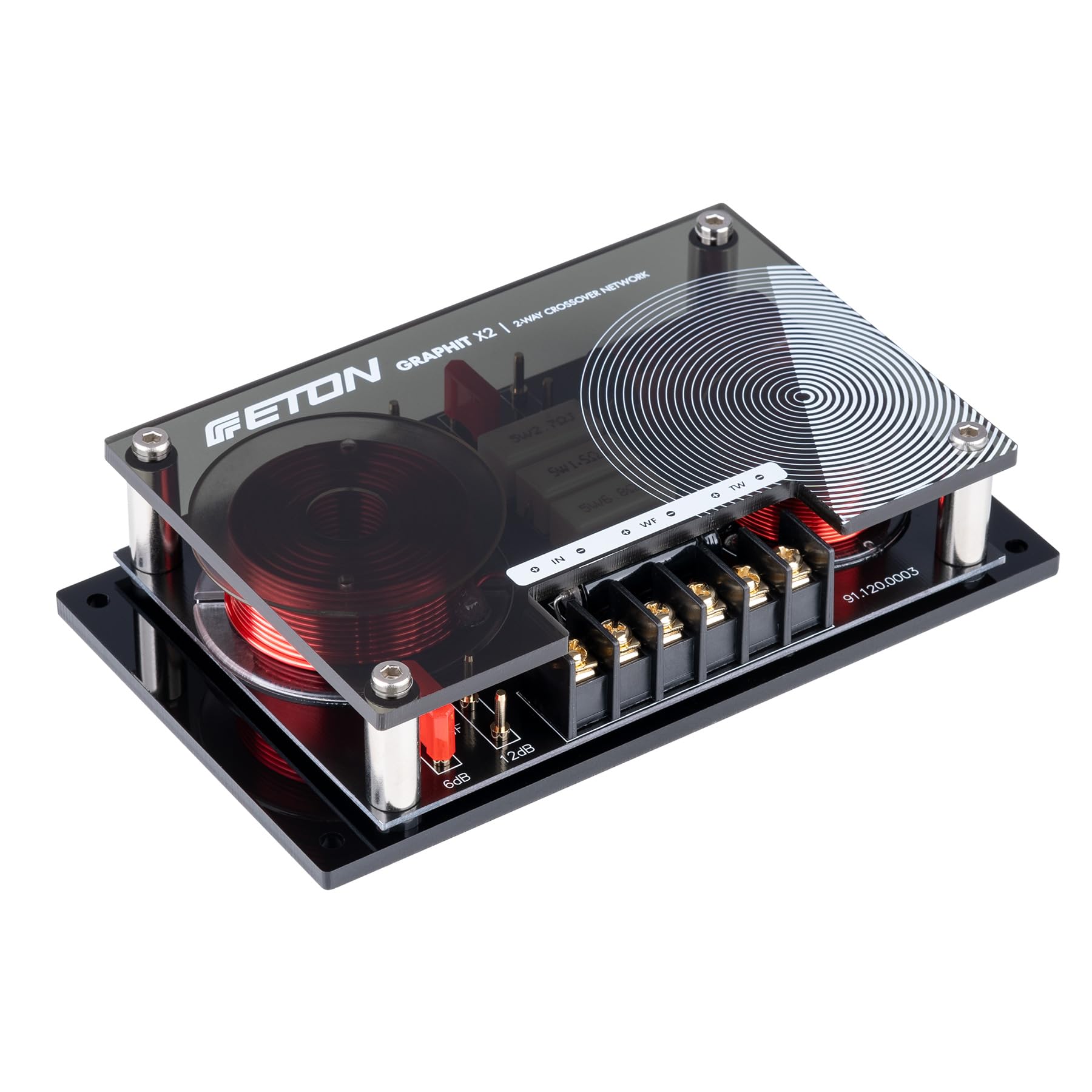 ETON Graphit X2 – High-End SQ Frequenzweichen Set, perfekte Ergänzung Lautsprechern Graphit 16 und Graphit 28, 1 Paar