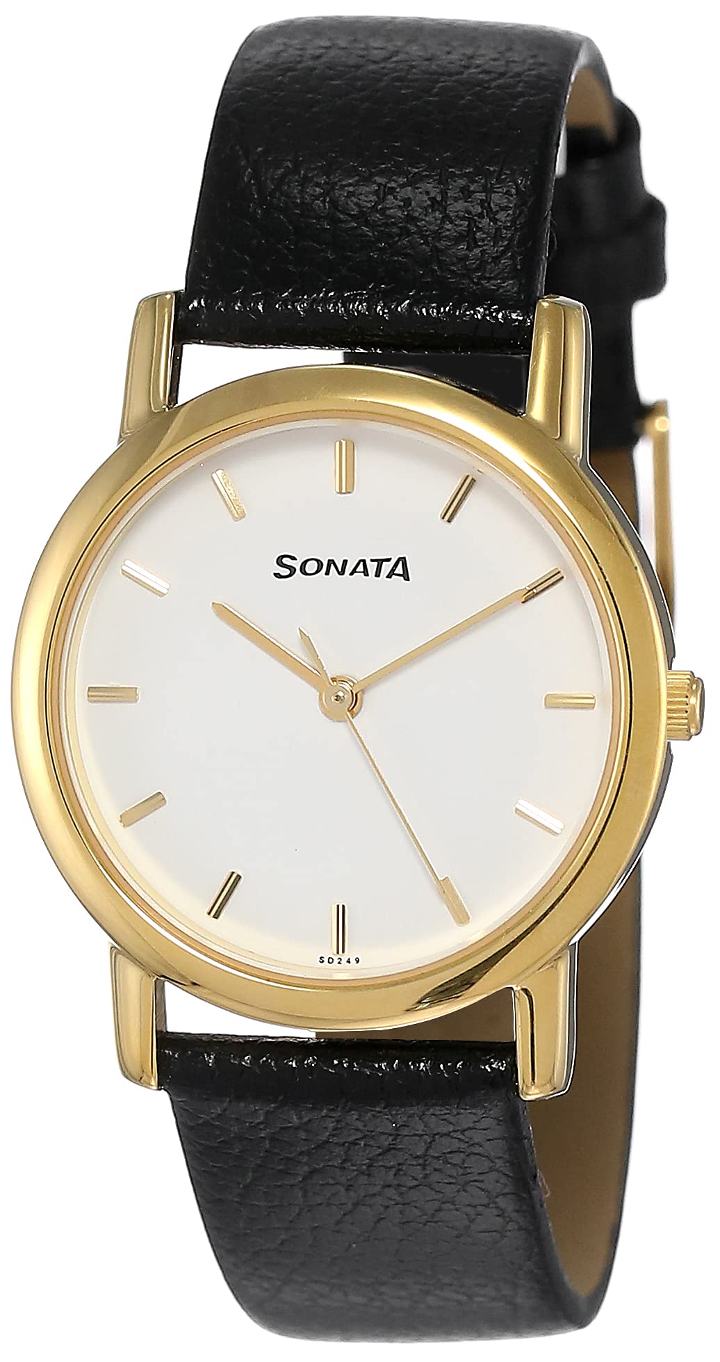 SonataAnalog White Dial Men's Watch -NJ7987YL02W