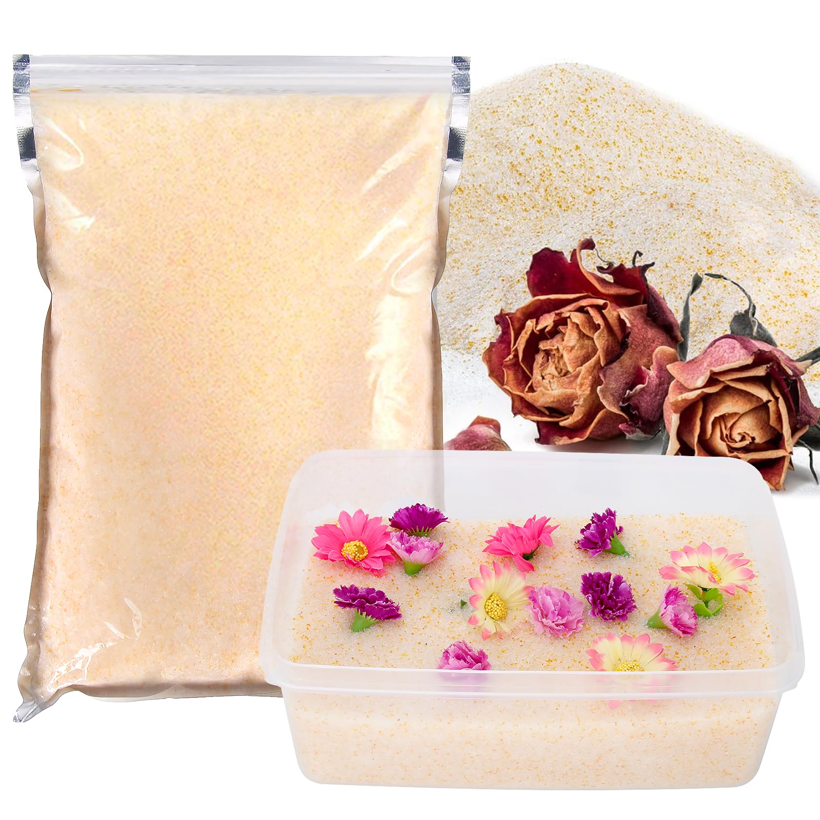 1000 g di gel di silice fiori di essiccazione cristalli (1, chilogrammi)