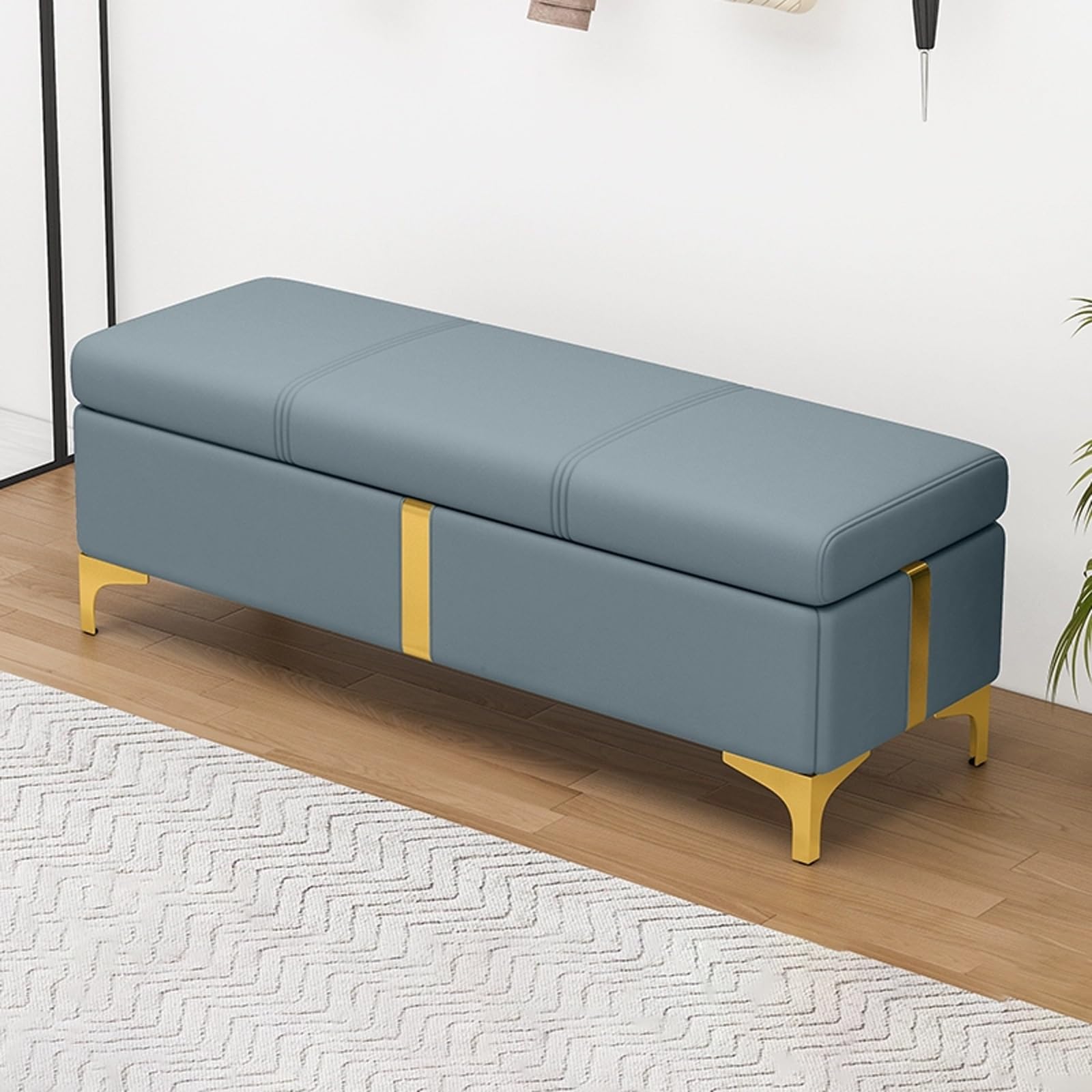 Interno dormitorio tapizado almacenamiento banquetas, moderno sala de estar reposapies, banco zapatero con asiento, banqueta baño, banco-zapatero, banco recibidor entrada, mueble almac