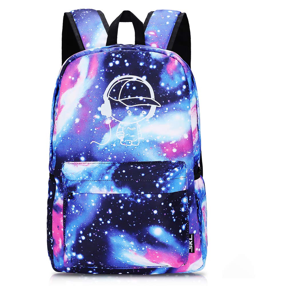 Skl Galaxy School Backpack School Bag Student Stylish Unisex