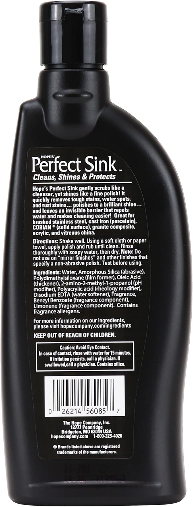 Limpiador y Pulidor para Lavabos HOPE'S Perfect, 8.5 oz, Paquete de 2 miniatura 2