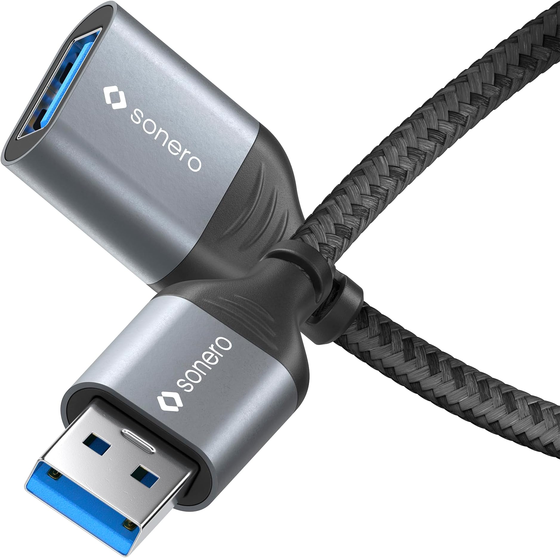 Cavo USB Maschio Femmina Cavo Di Prolunga USB C 3.2, Cavo Di Prolunga USBC 3.2 Gen2 Type-C Da 90 Cavo Adattatore Usb C Usb - Foto 3