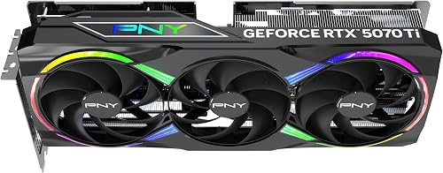 PNY Scheda Grafica GEFORCE RTX™ 5070 Ti 16GB ARGB Overclocked Triple Fan Plus DLSS 4 - 6