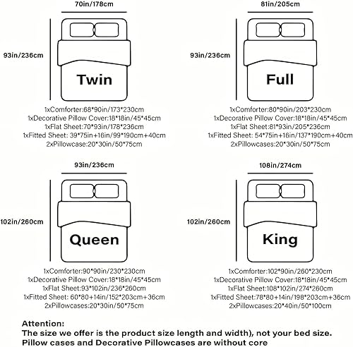 Miniatura 6 de Juego de edredón de unicornio de 6 piezas, patrón de unicornio rosa 3D, juegos de ropa de cama decorativos de 6 piezas con edredón, sábana encimera,