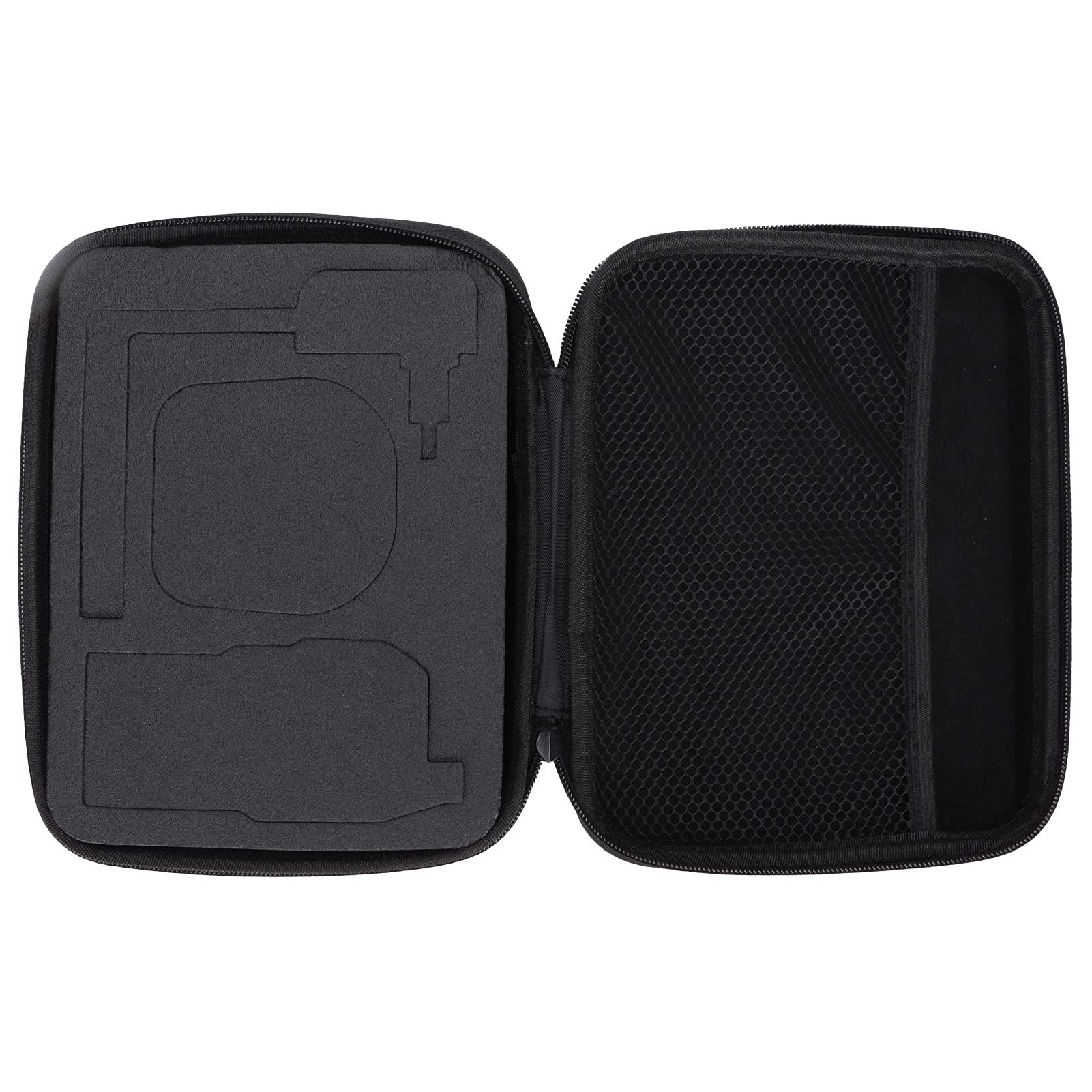 ASHATA Custodia da Trasporto per, Custodia Portatile per Walkie-Talkie Borsa da Viaggio per Radio Bidirezionale Custodia Protettiva con Tasca in Rete per UV‑82, UV‑8d, UV‑ e
