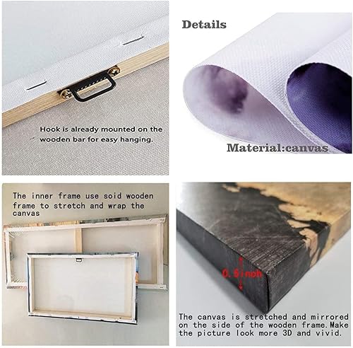 Miniatura 293 de Arte de pared de naturaleza con plantas verdes, decoración de pared de hojas botánicas tropicales, impresiones en lienzo para dormitorio, Hoja