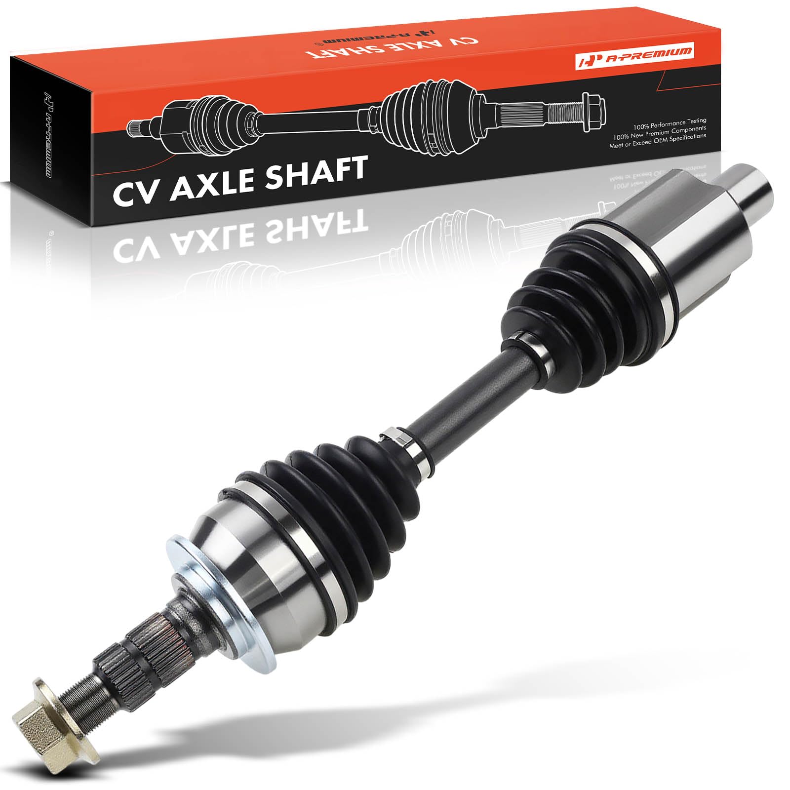 A-Premium Conjunto de eje de eje CV delantero derecho del lado del pasajero compatible con Chevrolet Volt 2011-2015 L4 1.4L