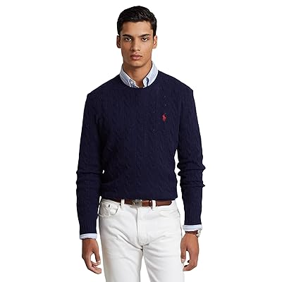 Polo Ralph Lauren Wool Cashmere Cable Knit Sweater Men