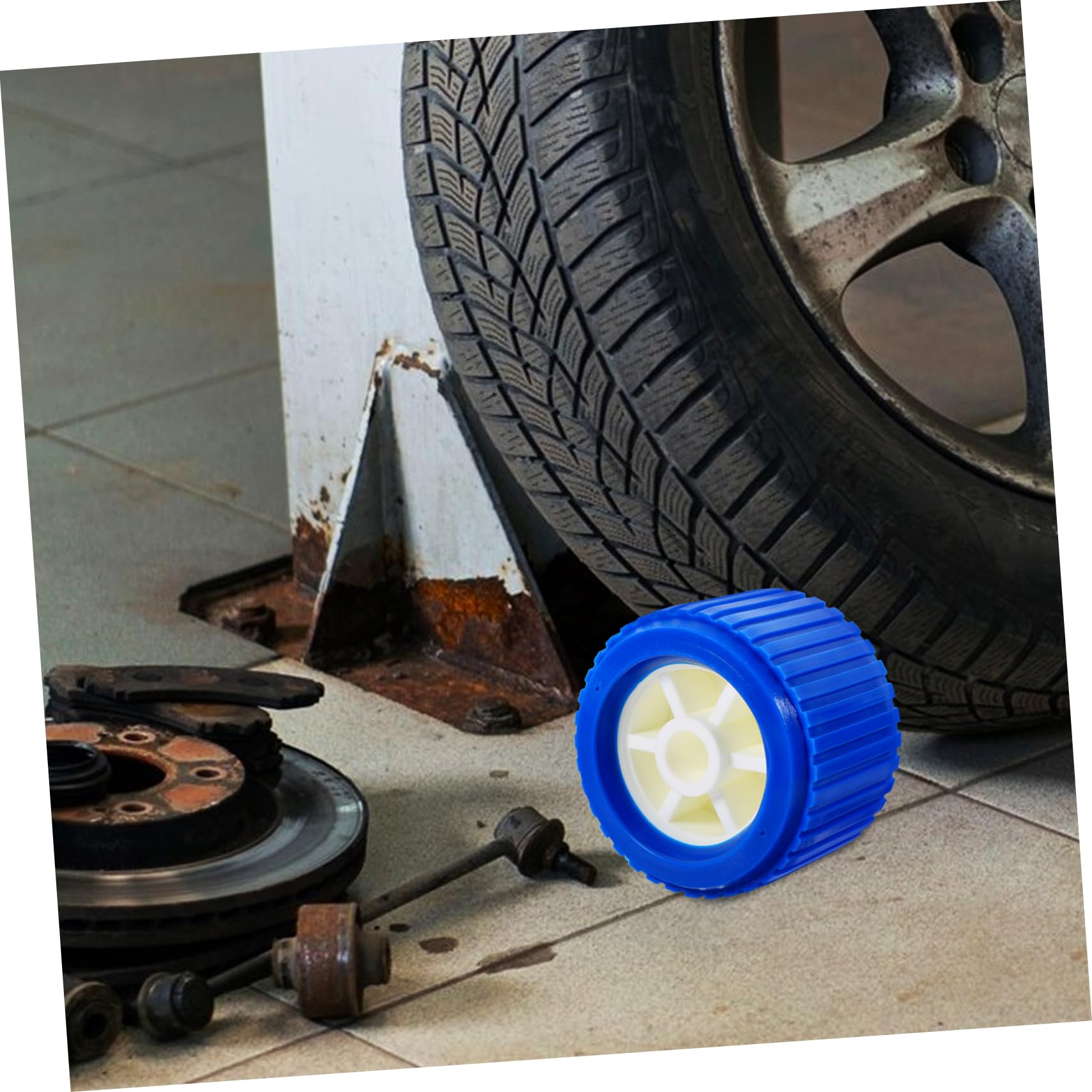 PRETYZOOM Marine Trailer Roller Yacht Accessory Lightweight Plastic Construction