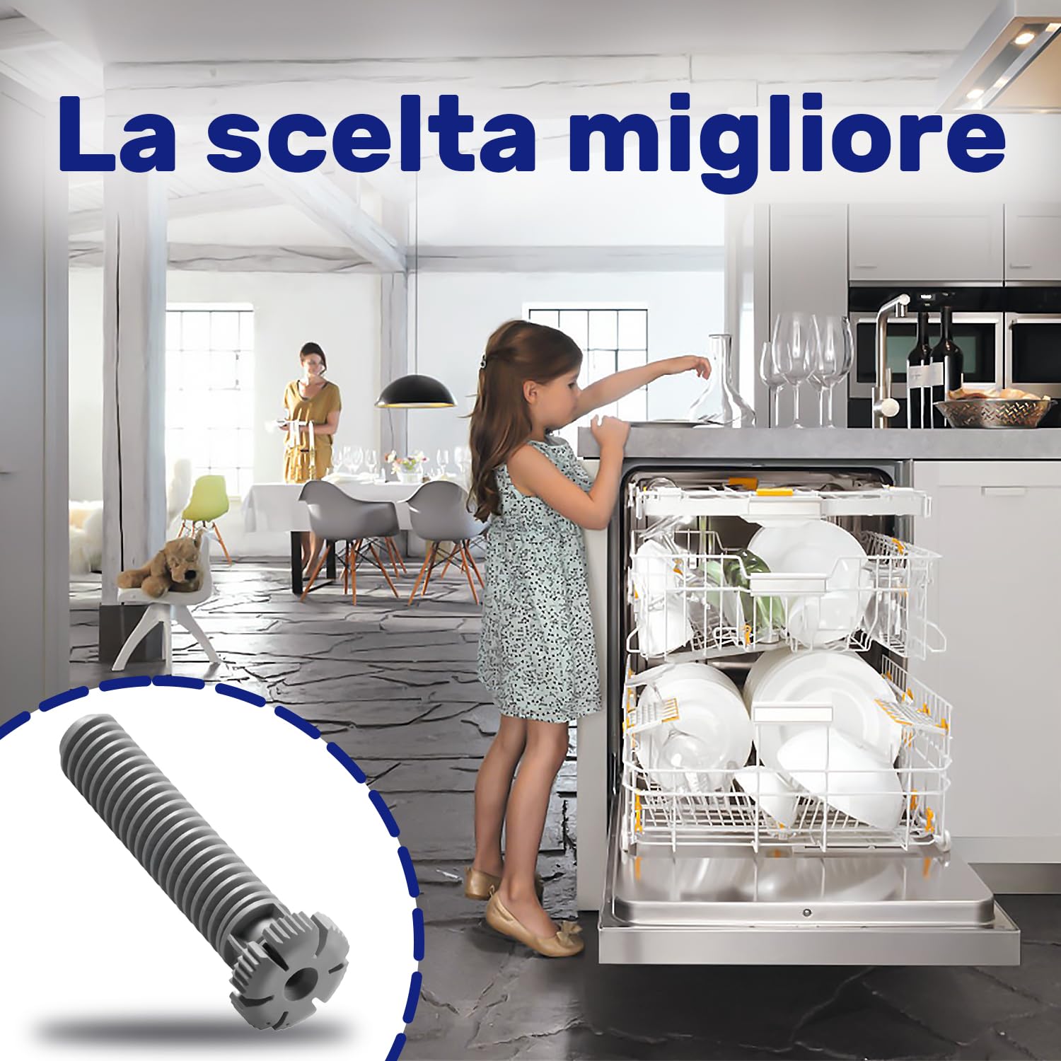 Piede Regolabile Originale - Lavastoviglie - INDESIT - 303296 - Foto 12