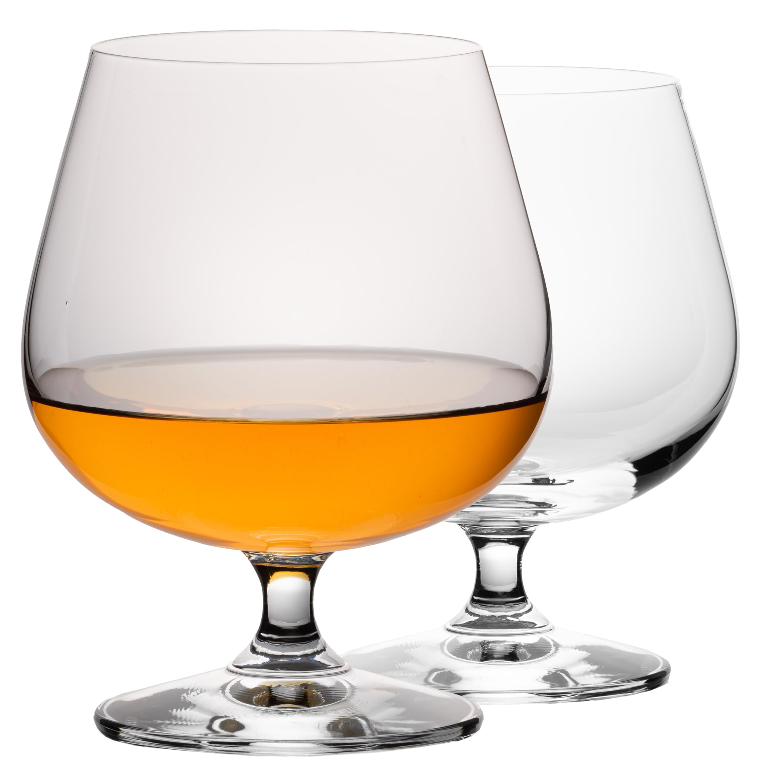 Imperial - Juego de 2 vasos de coñac (480 ml, apto para lavavajillas)