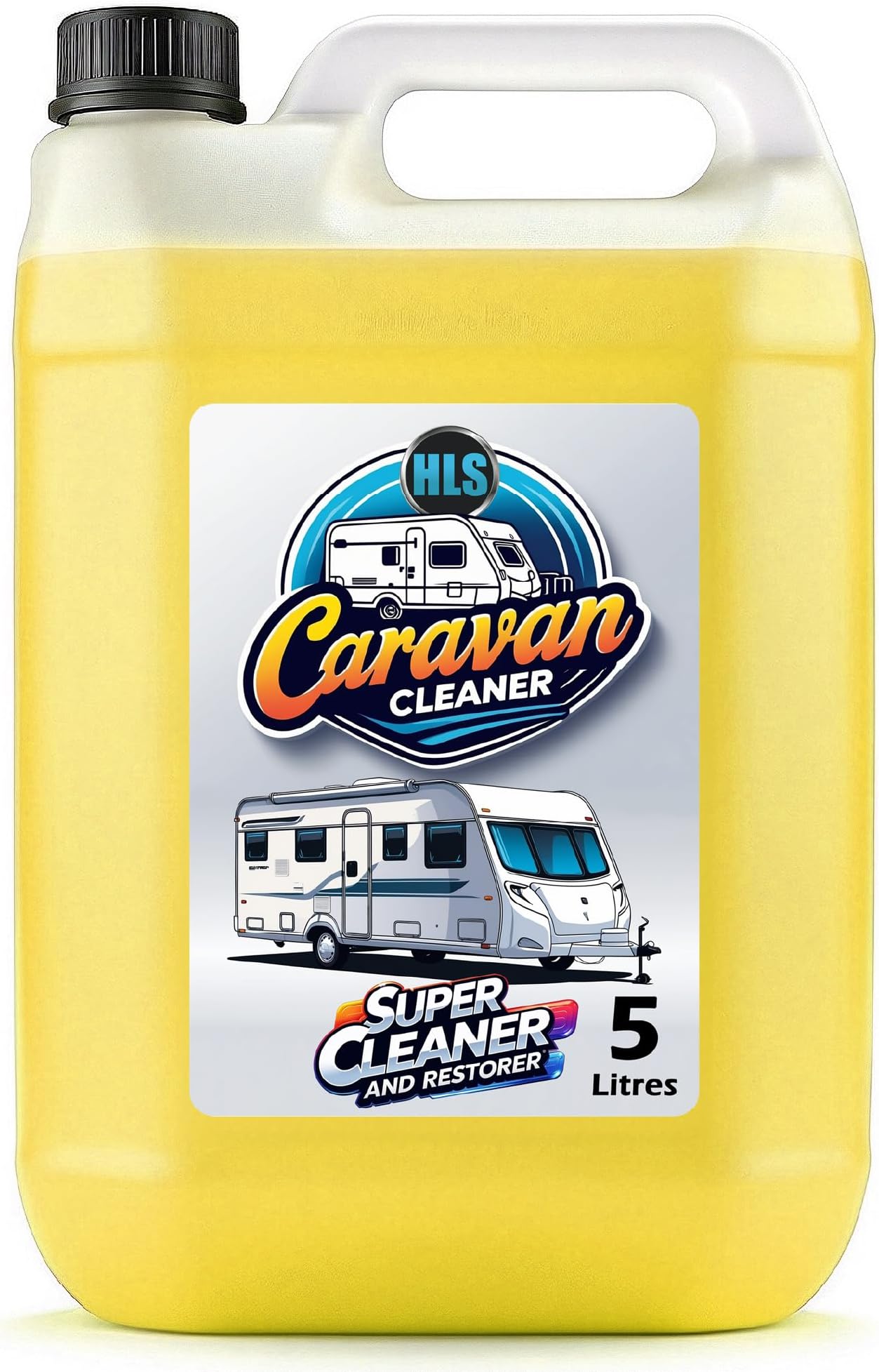 5L Caravan Cleaner & Black Streak Remover - Motorhome Cleaning Outside, Window and Roof