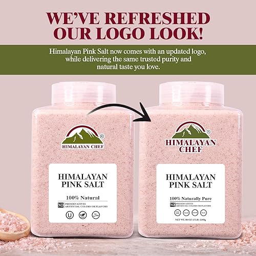 Miniatura 2 de Himalayan Chef Sal rosa del Himalaya: 5 libras. Grano fino