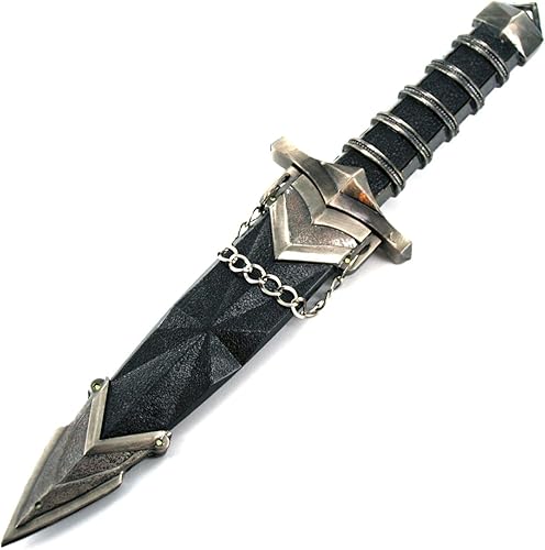Ace daga para artes marciales fuente assassin dagger oscuro con vaina