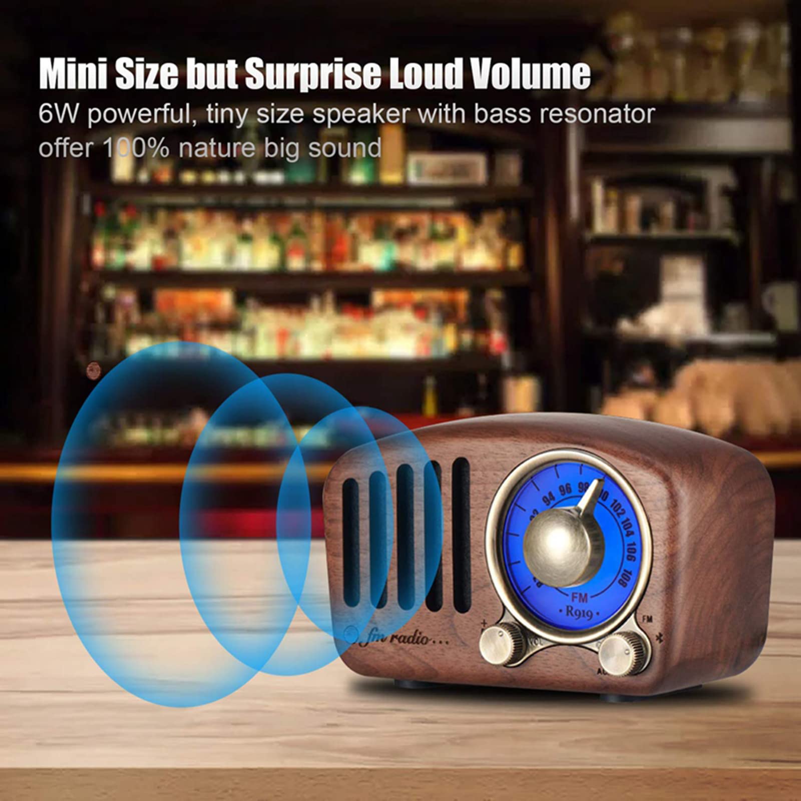 draadloze draagbare luidspreker BT6000A/10
