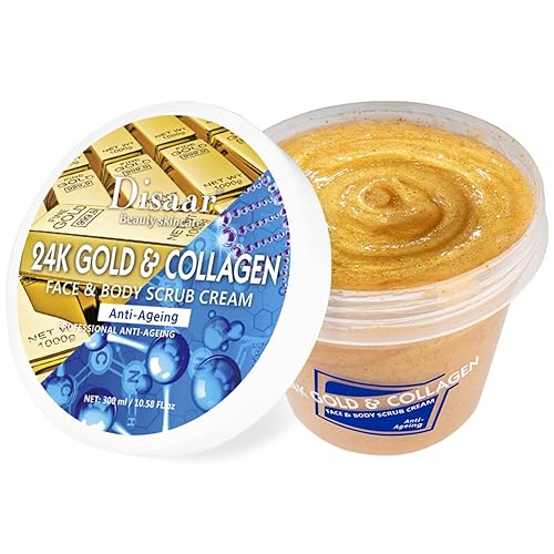Miniatura 1 de DISAAR BEAUTY Crema antienvejecimiento de colágeno de oro de 24 quilates que elimina puntos negros, 10.1fl oz10.58 onzas líquidas