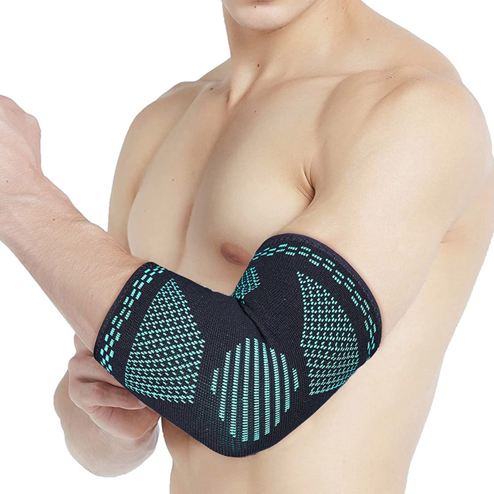 JzcsdkSIL 2Pcs Arm Sleeve Armband Elbow Support Basketball Arm Sleeve Breathable Football Safety Sport Elbow Pad Brace Protector