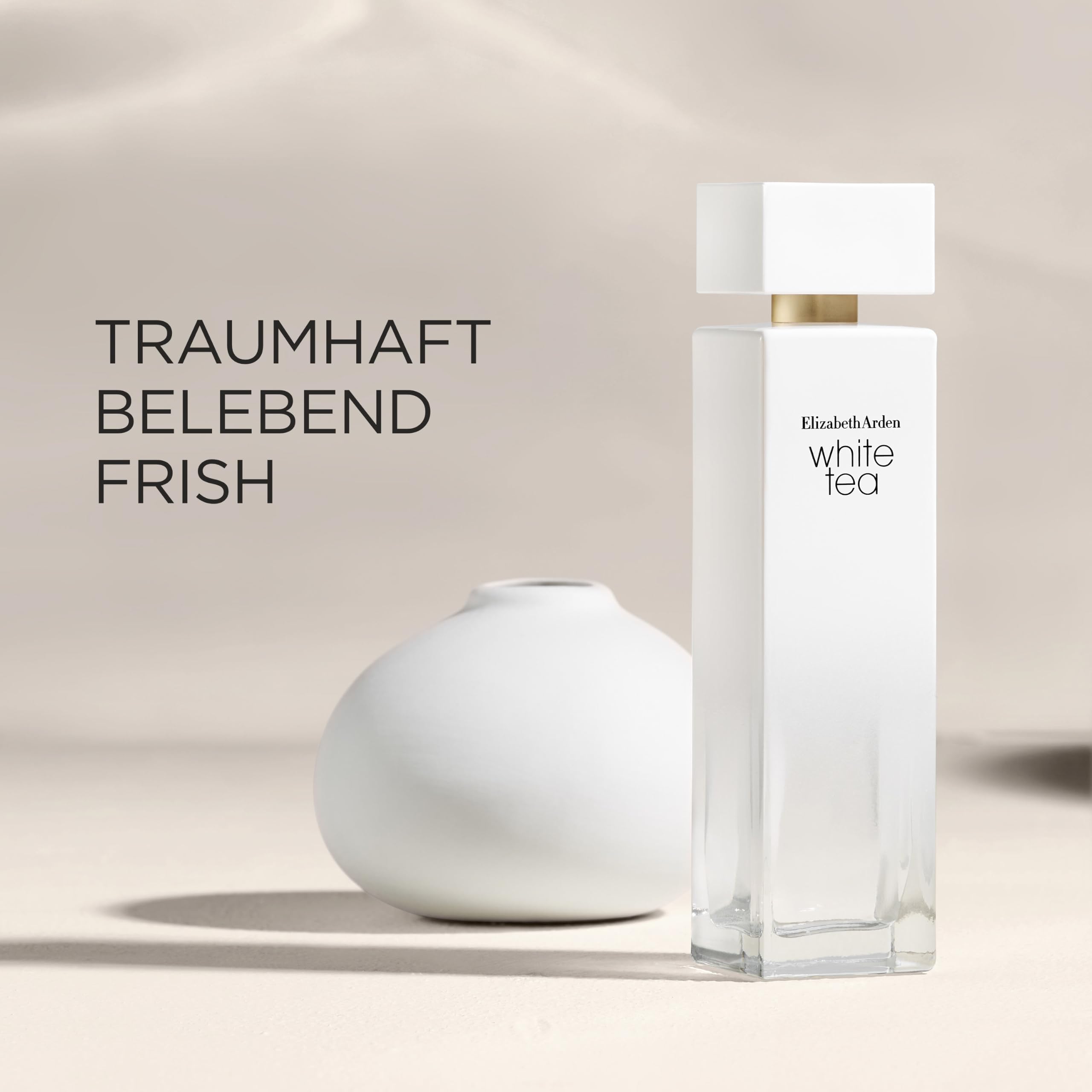 Elizabeth Arden - White Tea, Eau de Toilette Spray, Parfüm mit italienischer Mandarine, Weißer Tee-Extrakt und Madrasholz, blumig, feminin und süß, weiche Wärme, Parfüm für Damen - 100 ml