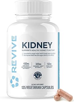 MD Kidney Support Supplement for Men & Women – Kidney Cleanse & Detox Capsules for Overall Health & Function – Vegan-Friendly, Gluten-Free & Soy-Free (135 Vegetarian Capsules, 45 Servings)