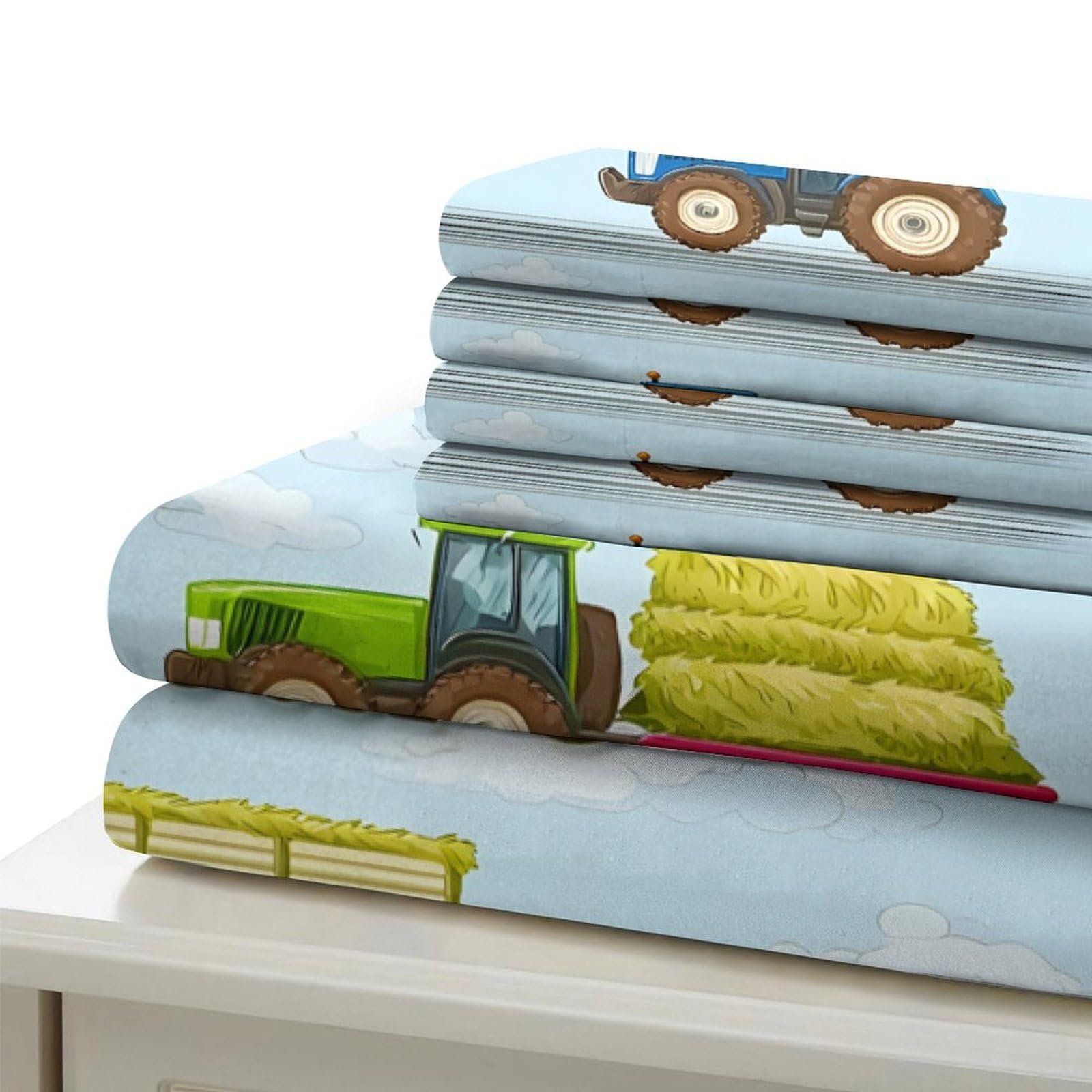Traktor Bettwäsche Kinder 3D Mikrofaser Geschenk Dekor