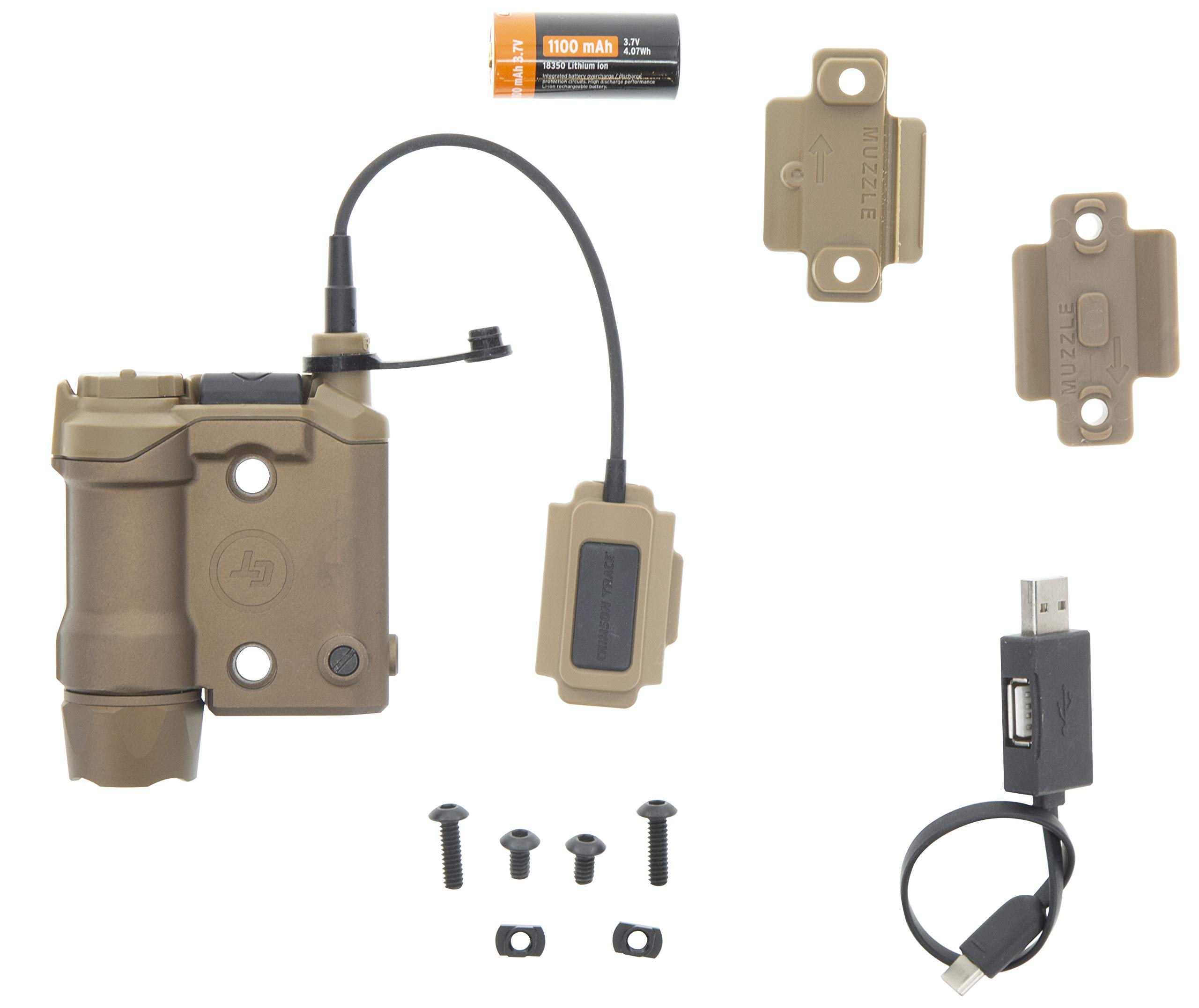 Crimson Trace CMR301 Railmaster Pro with Green Laser, Adjustable 1000
