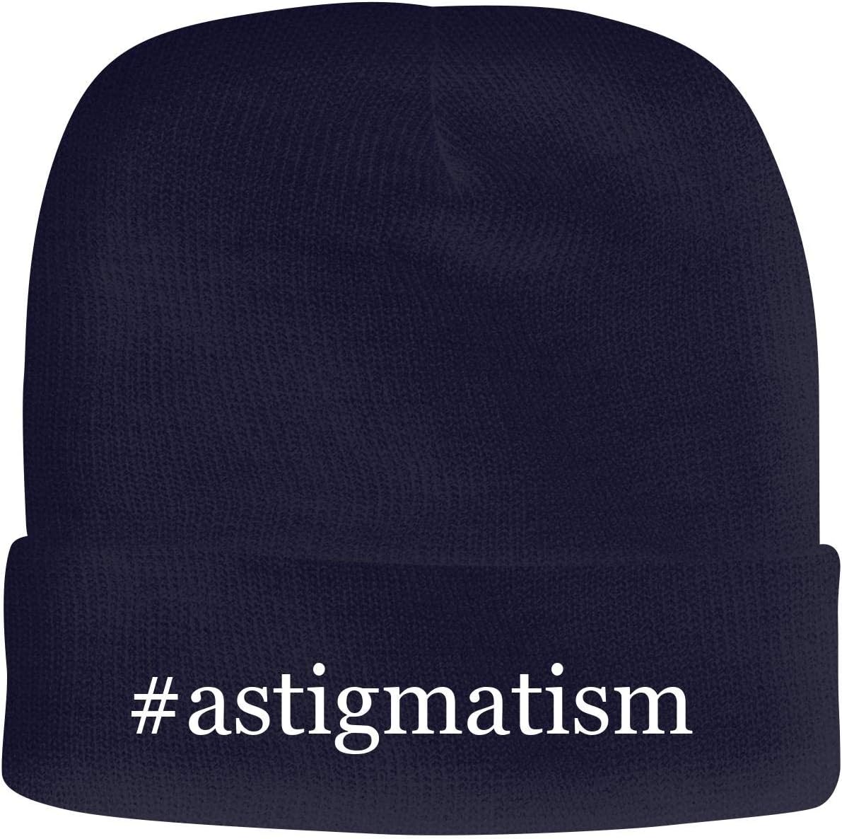 BH Cool Designs #Astigmatism - Men's Hashtag Soft & Comfortable Beanie Hat Cap