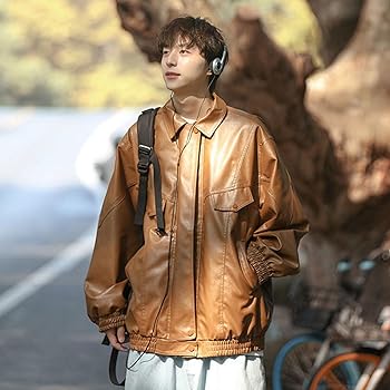 Amazon | [Sakunaca] レザージャケット メンズ ライダース PU