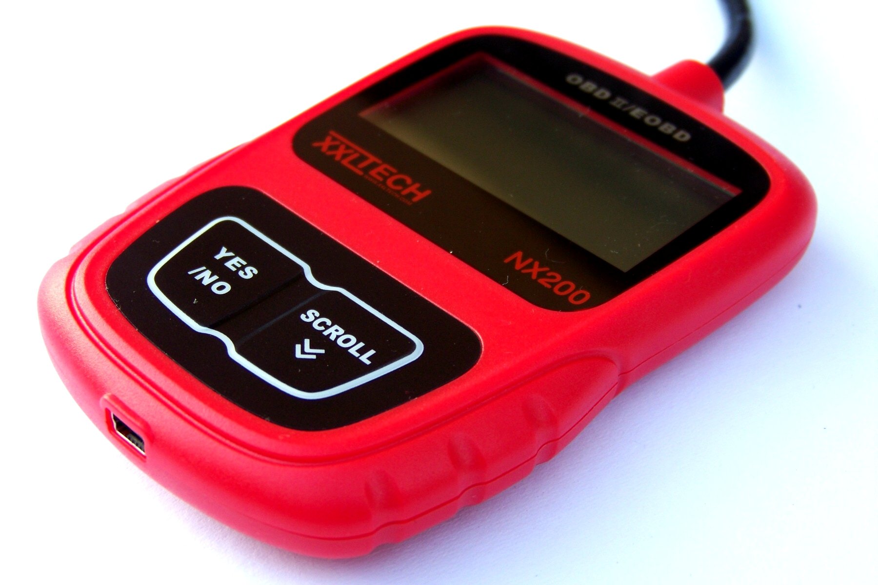 XXLTECH NX200 CAN Bus diagnostyczny skaner niemiecki OBD 2 OBD2, czerwony