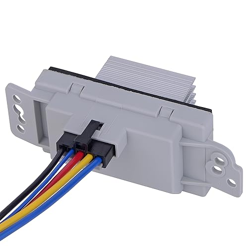 Miniatura 6 de 15-81773 Kit completo de resistencia del motor del soplador con arnés  Reemplaza 89018778, 15 81773,89019351,1581773  Compatible con Chevy, GMC