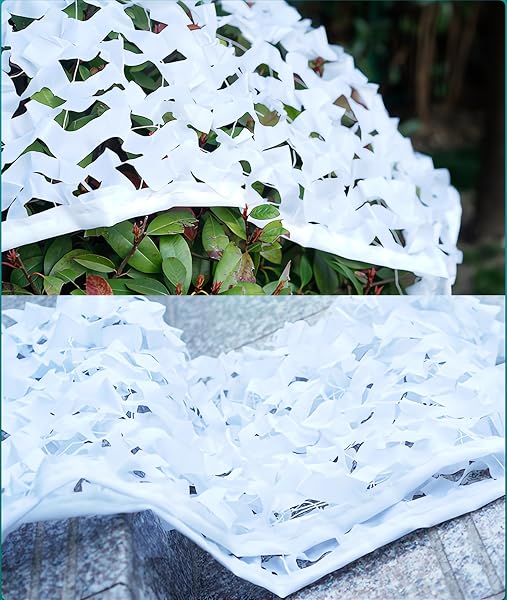 SDAFDPro Red de Camuflaje Militar,Sombra para Caza Forestal, Paisaje de Bosque de Camuflaje al Aire Libre, Decoración de Cortina Techo Valla protección Solar,Cubierta De Automóvil,Decoración De Fiesta - 2