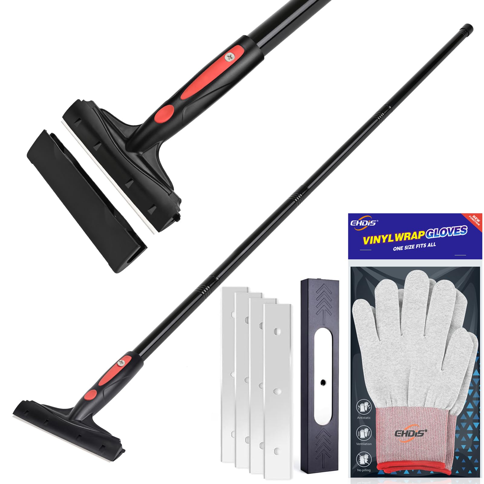 Grattoir à lame de rasoir extensible outil pour enlever peinture adhésif et calfeutrage