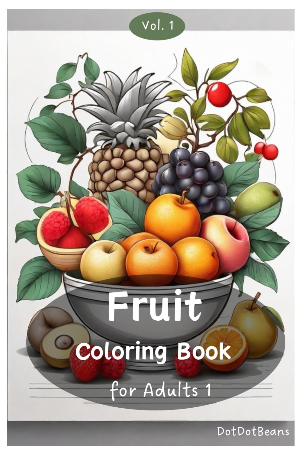 Fruit Coloring Book for Adults 1