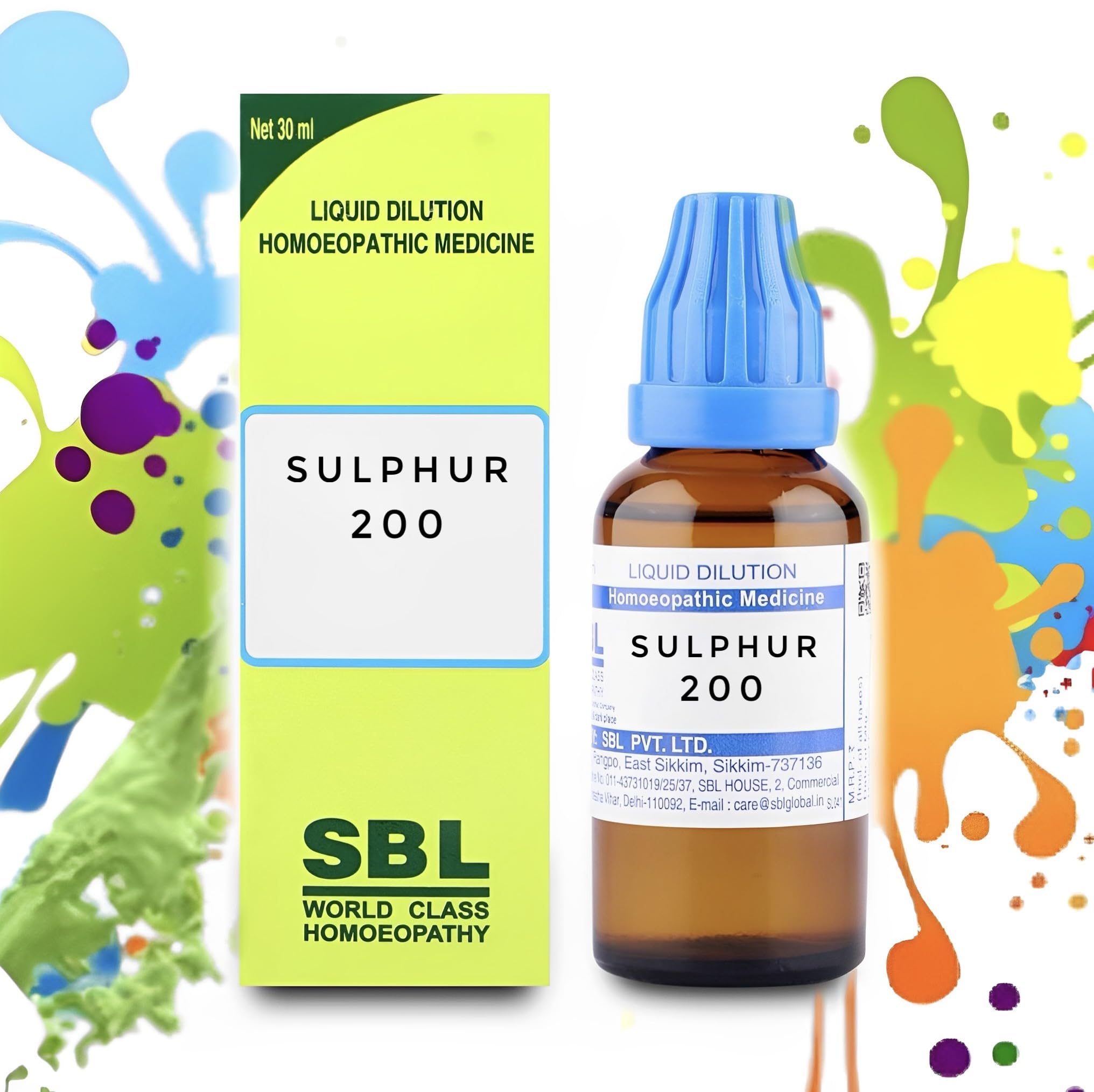 LISk03 SBL Sulphur 200 Homeopathic Medicine (30ml) - SET OF 3 Bottles (B0CJQDRDTY) Amazon Price History, Amazon Price Tracker