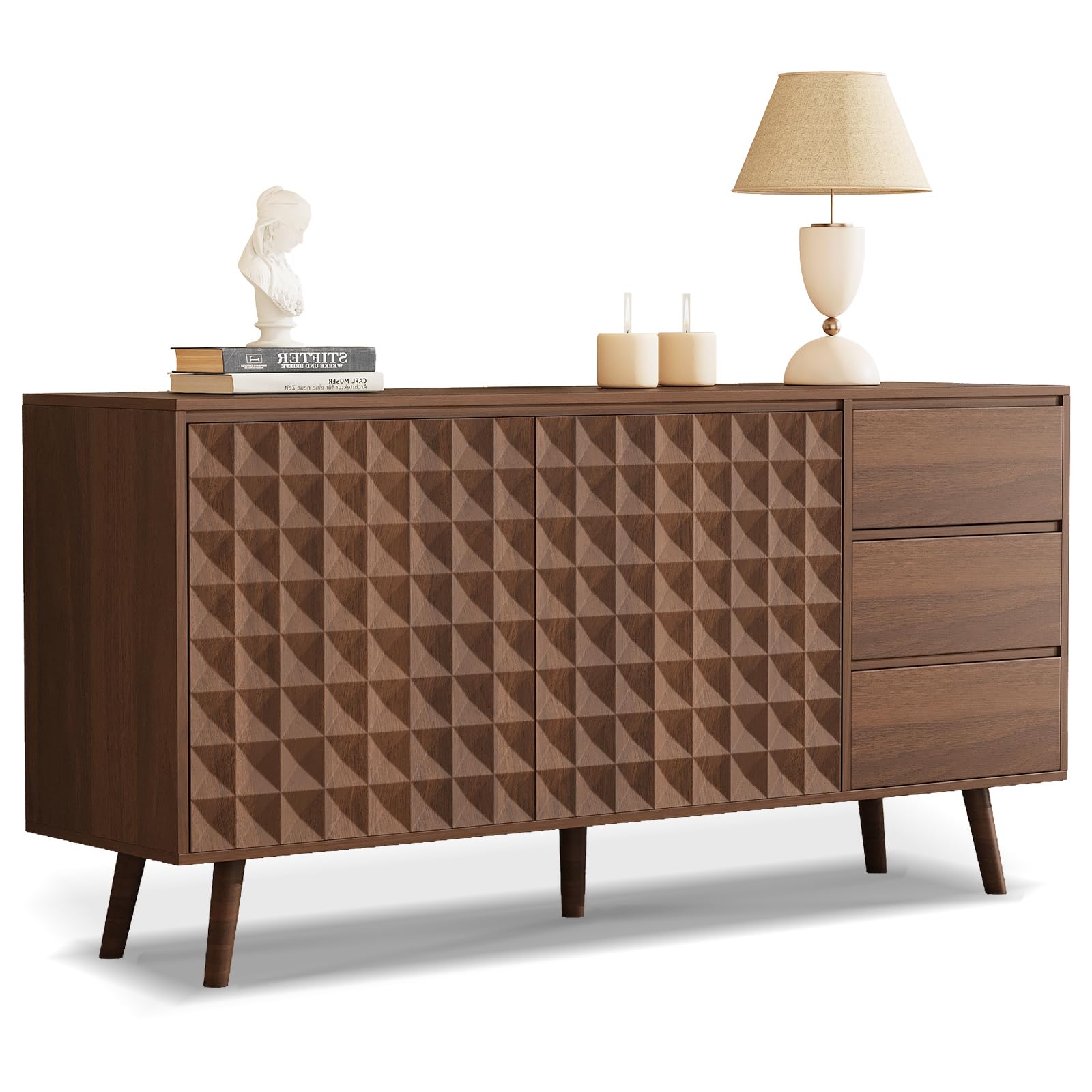 HOTAMO Diamond Buffet Cabinet