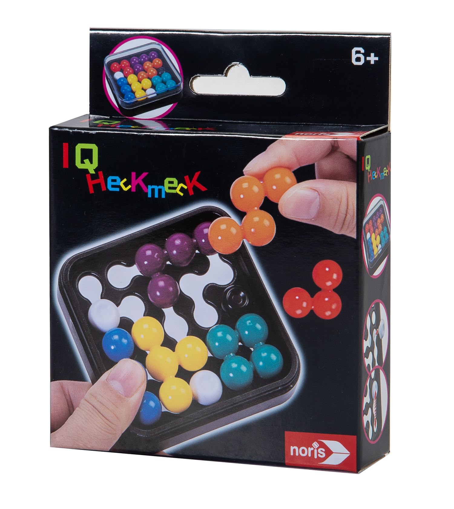 Noris 606134746 IQ Brain, gra logiczna i logiczna dla dużych i małych, dla dzieci od 6 lat