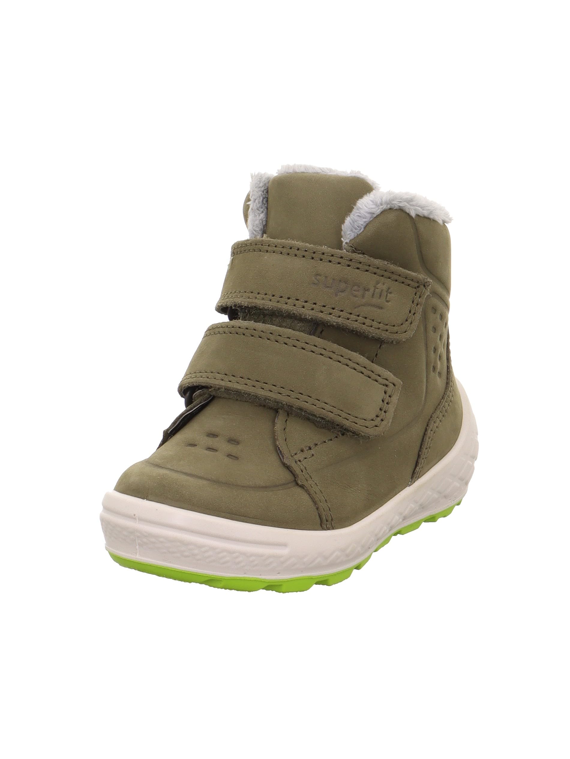 Superfit Jungen Groovy 2.0 Baby Warm Gefütterte Gore-tex Grün 7010 Stiefel