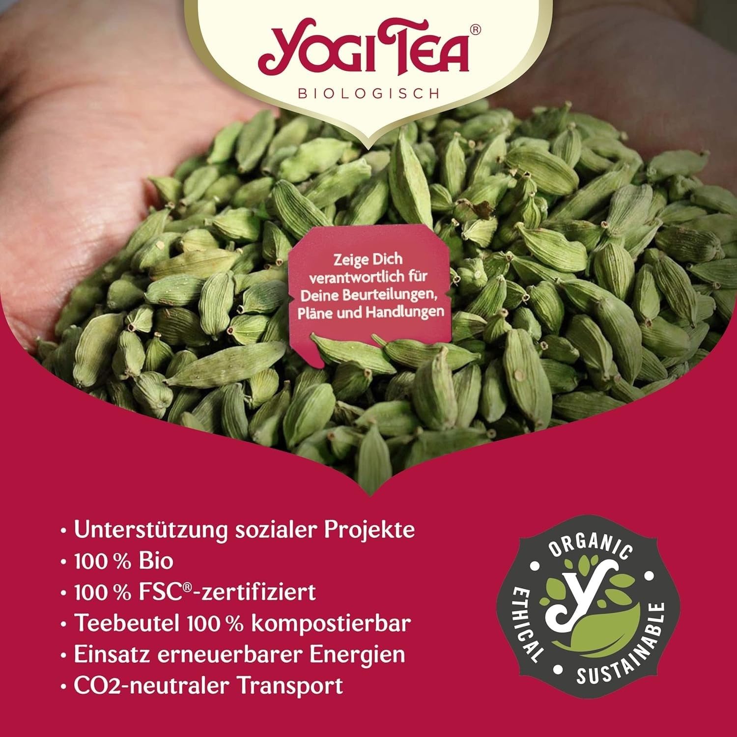 Yogi Tea Róża 6 kg. à 17 Tb.