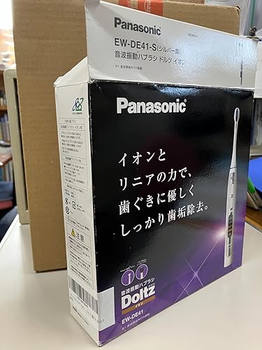 【新品・未使用】保証書付き Panasonic EW-DE41-S Amazon | パナソニック ドルツイオン 音波振動ハブラシ シルバー調 EW
