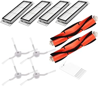 Ersatzteile Kompatibel mit Roborock S6, S6 Pure, S6 MaxV, S5, S5 Max, S50, S4, E4, E35, E25, E20, C10 und Xiaomi Mi, Mijia, Xiaowa, Roboterstaubsauger Ersatzzubehör.