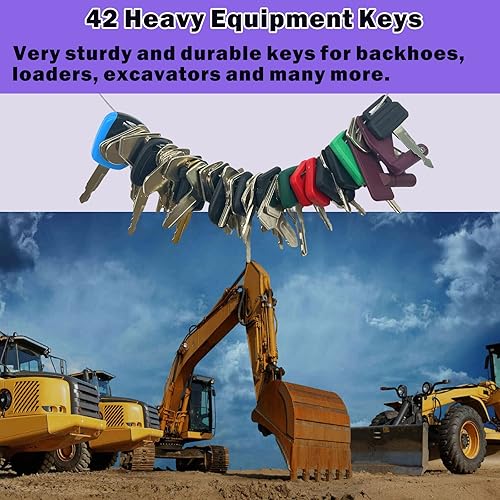 Miniatura 9 de Juego de llaves de equipo pesado de 39 piezas + 42 piezas, juego de llaves maestras de construcción para funda, Takeuchi, Komatsu, Hyster, Kubota,