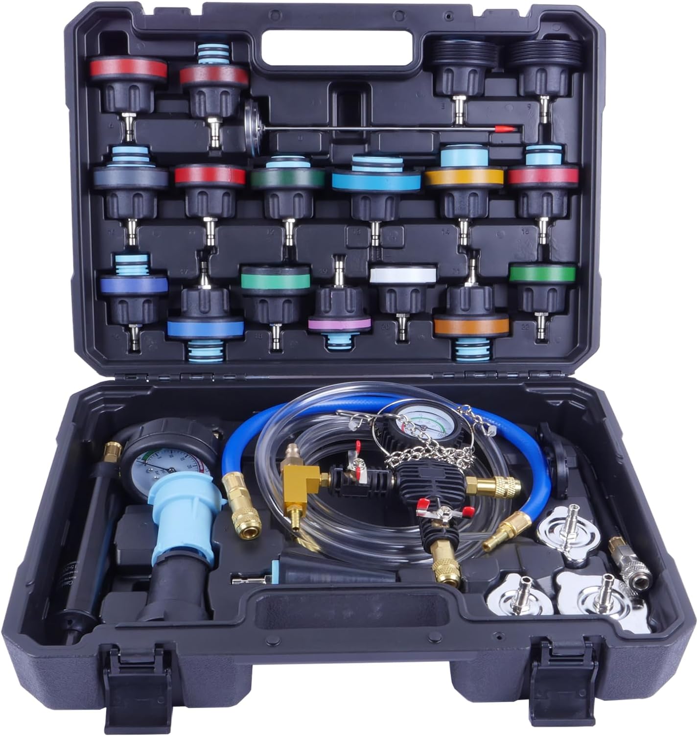 Amazon.com: FOUR UNCLES Radiator & Coolant Pressure Tester and Vacuum ...