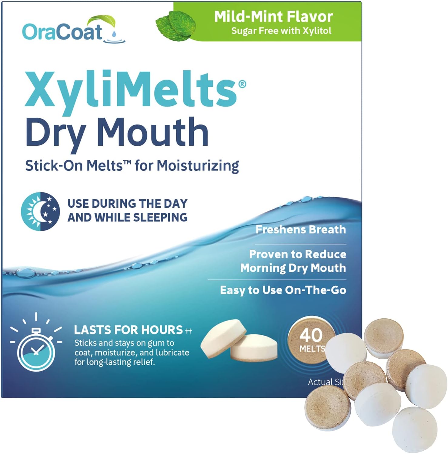 Oracoat Xylimelts, 40 Count