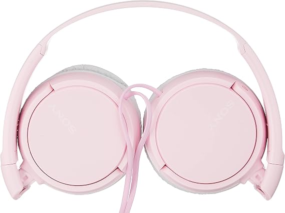 Sony MDR-ZX110 Headphones, Foldable, Pink, MDR-ZX110 P
