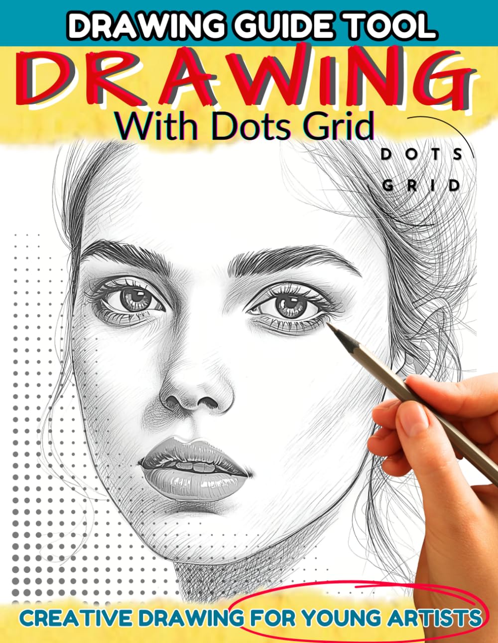 Drawing With Dots Grid: Drawing Guide Tool , Creative Drawing For Young Artists