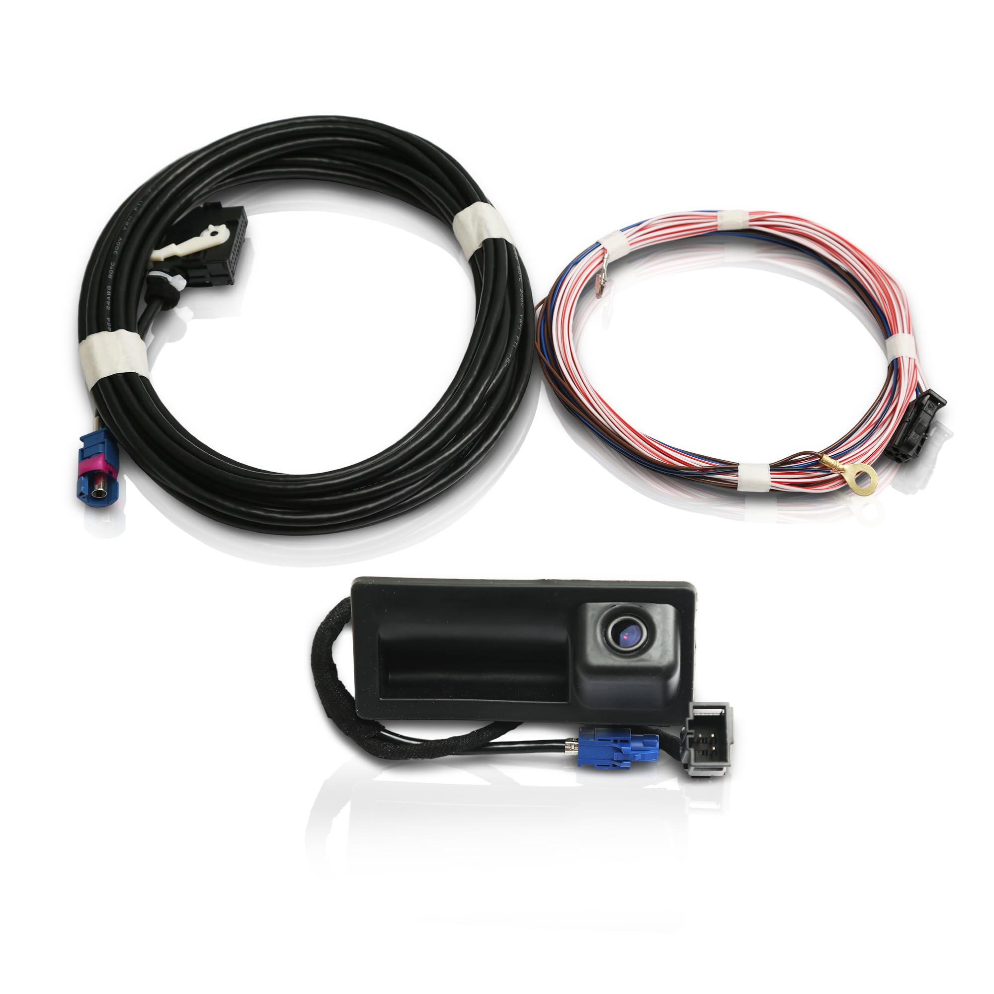 Car Reverse Backup Rear View Camera W/Cable Set 56D827566A