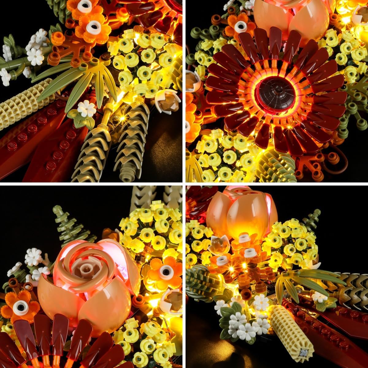 LIGHTAILING Light for Lego- 10314 Dried Flower Centerpiece - Led Lighting Kit Compatible with Lego Building Blocks Model - NOT Included The Model Set