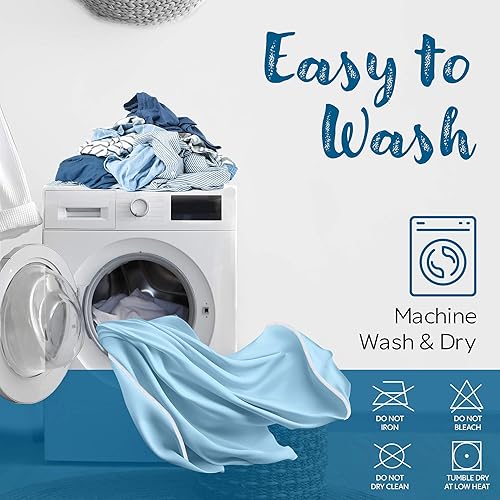 Miniatura 7 de Guardmax Funda de colchón de punto con cremallera completa, impermeable y a prueba de chinches, ropa de cama cómoda, suave y silenciosa con