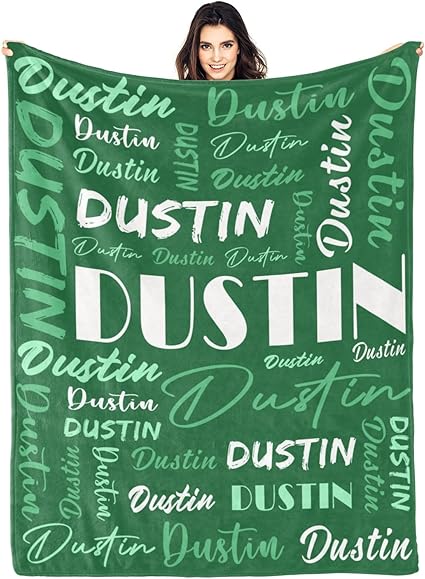 Personalized Blankets for Kids with Names Customized Blankets with Name for Adult Custom Blanket Gift for Birthday Christmas Valentines Day Gift