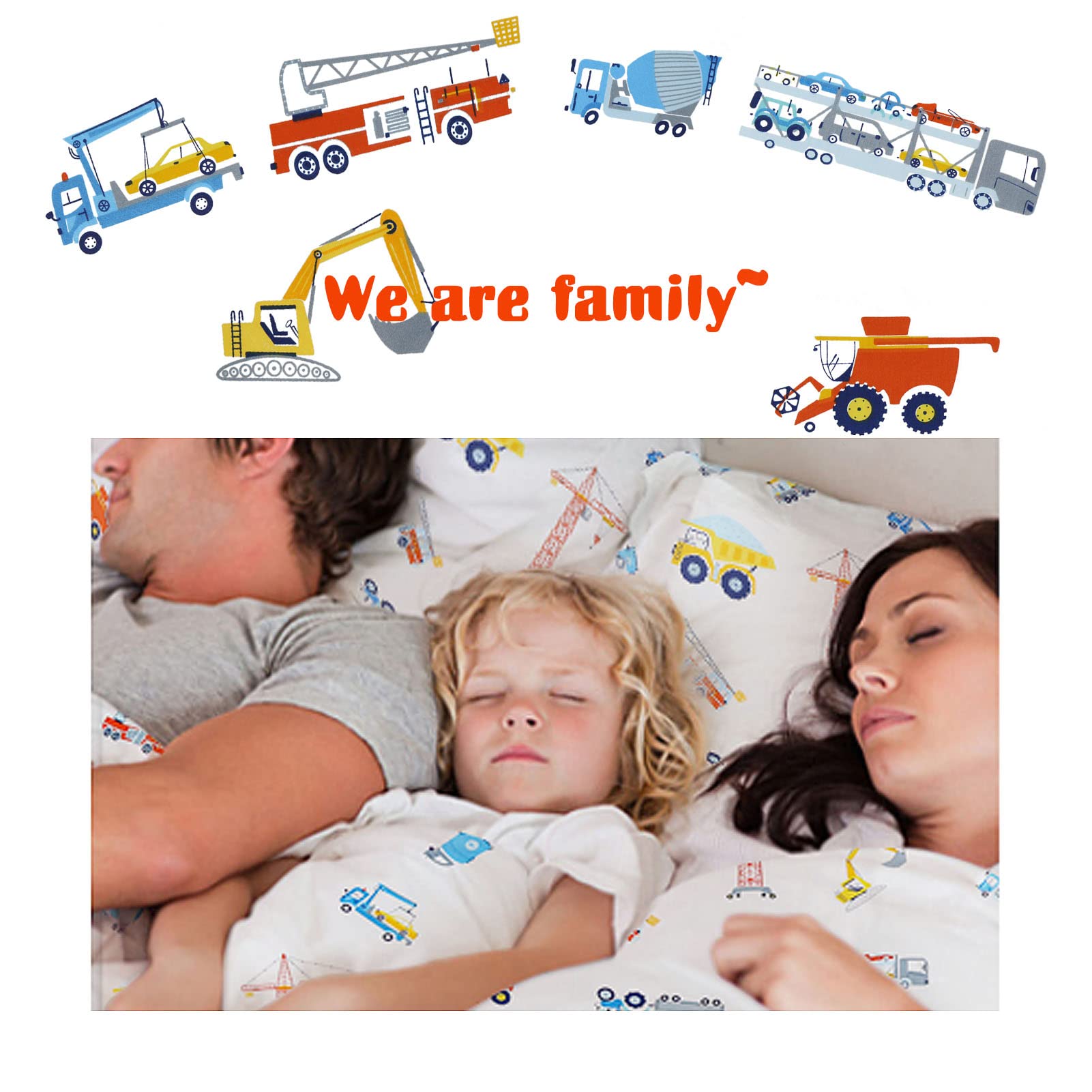Copripiumino singolo bambino neonato 100 x 135 cm, in cotone, per bambini e bambine, con chiusura lampo